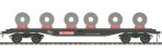 BR BBA Coil Carrier Railfreight loaded