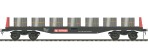 BR BBA Steel Carrier Railfreight loaded