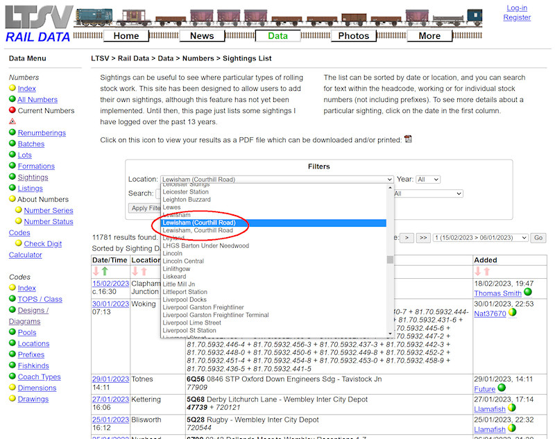 1.2.4.5 Issues with filtering by location screenshot
