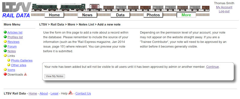 2.2.3.12 Note added confirmation screenshot