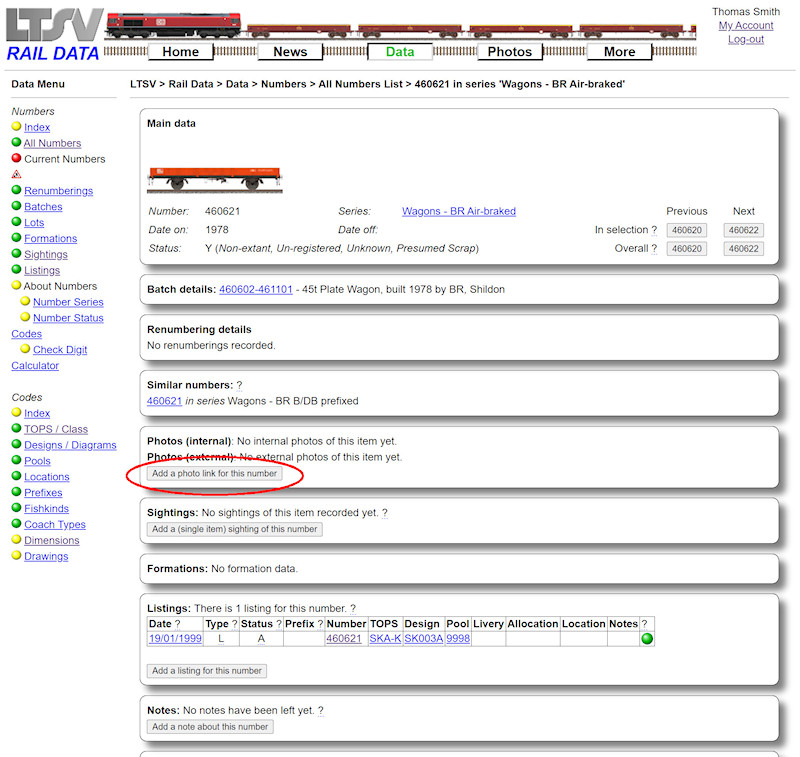 2.2.7.2 The Add Photolink button screenshot