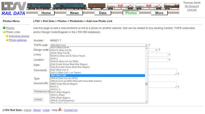 2.2.7.4 Picking the TOPS code screenshot