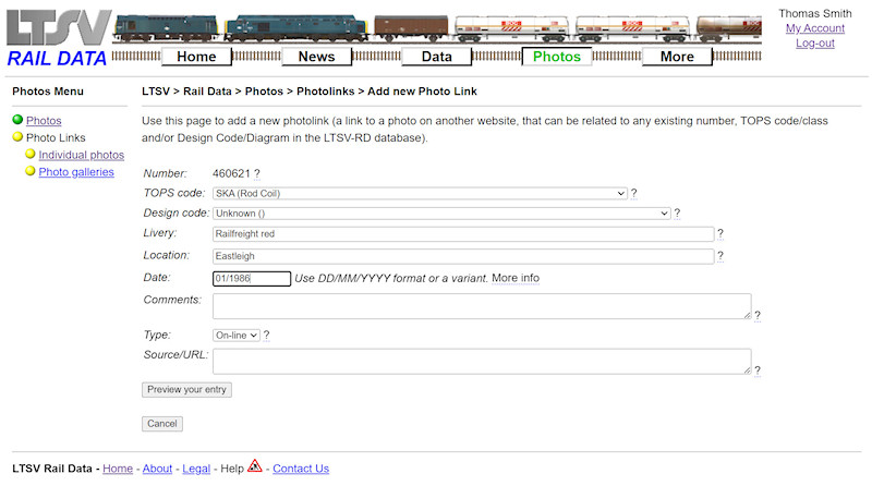 2.2.7.8 The Date field screenshot