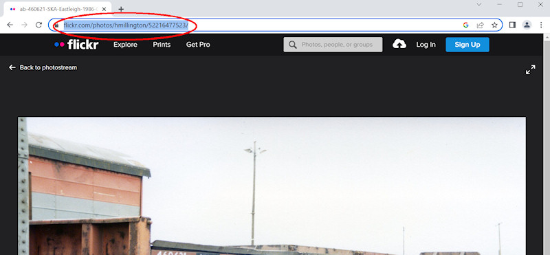 2.2.7.11 Copying the URL from the source page screenshot