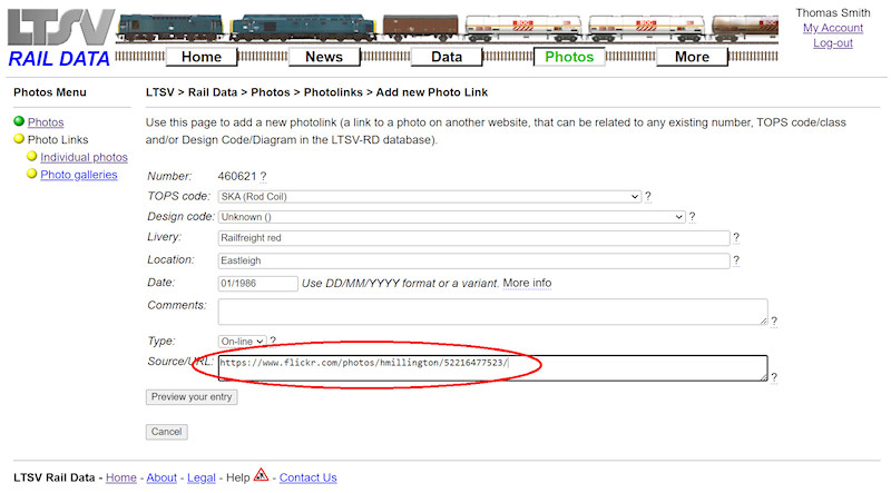2.2.7.12 Pasting the URL screenshot