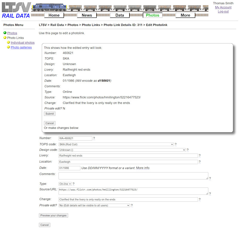 2.2.8.4 Previewing an edited photolink screenshot